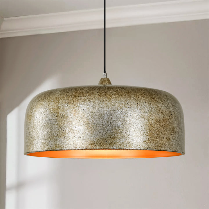 Noctiva 1-Light Dimmable Dome Contemporary Pendant (20") Brightelier