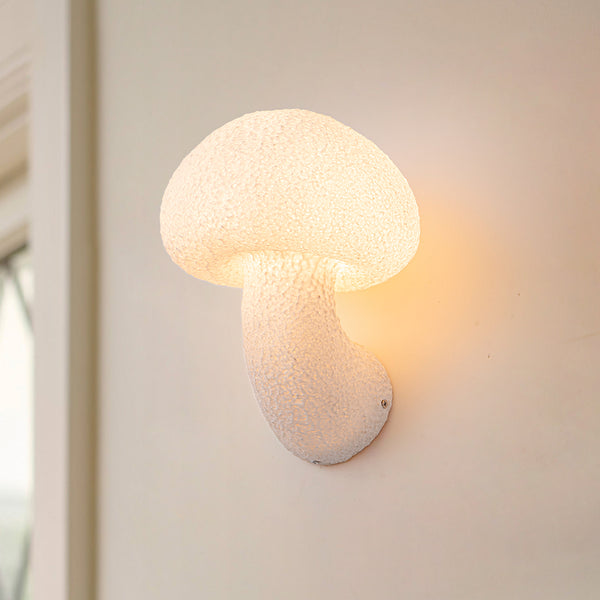 Tranquix 1-Light Mushroom Art Wall Sconce (8")