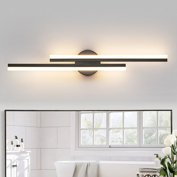 Alvara 2-Light Dimmable LED Industrial Linear Wall Sconce (32")