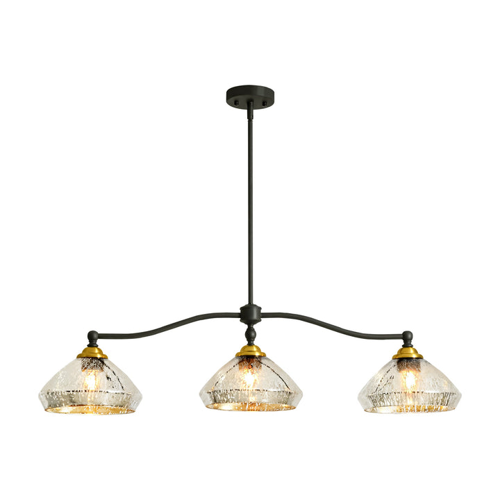 Zanthor 3-Light Dimmable Farmhouse Cone Chandelier (39") My Store