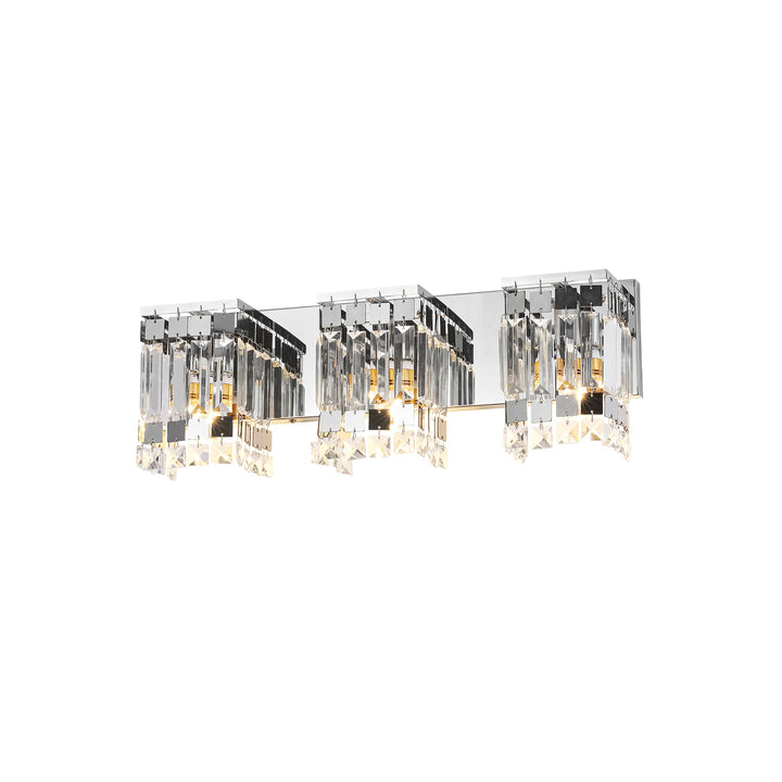 Ballora 3-Light Dimmable Crystal Modern Wall Sconce (19") My Store