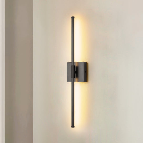 Tivra 1-Light Dimmable LED Modern Linear Wall Sconce (23"-27")