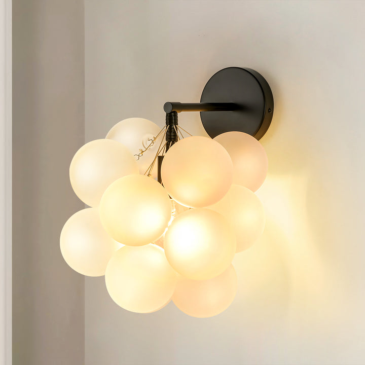 Gloza 2-Light HandWoven Rope Fabric Boho Wall Sconce (12") Brightelier