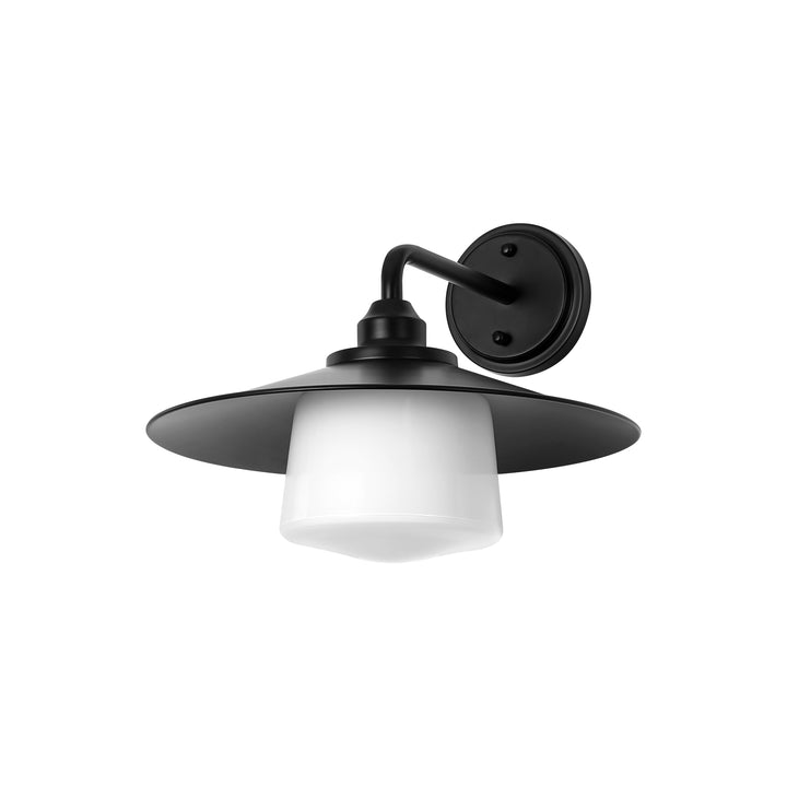 Tranquix 1-Light Outdoor Hardwired Traditional Wall Sconce (14") Brightelier