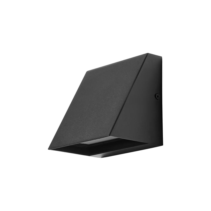 Eavone 1-Light Dimmable LED Modern Geometric Outdoor Wall Sconce (5") My Store