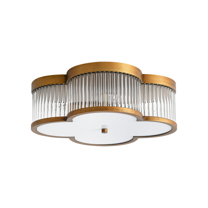 Arvola 4-Light Dimmable Transitional Unique Statement Flush Mount(15") My Store