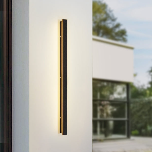 Noctura 1-Light IP65 LED Modern Linear Outdoor Wall Sconce (39"-59")