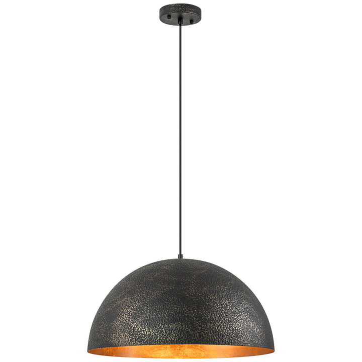 Noctiva 1-Light Dimmable Dome Transitional Kitchen Island Pendant (20") My Store