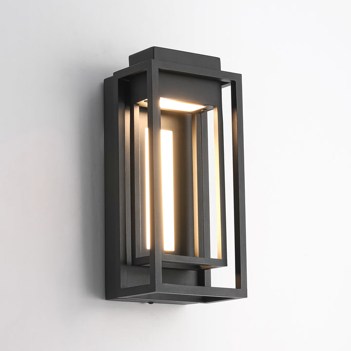 Castrelle 1-Light LED Contemporary Outdoor Wall Sconce (7") Brightelier