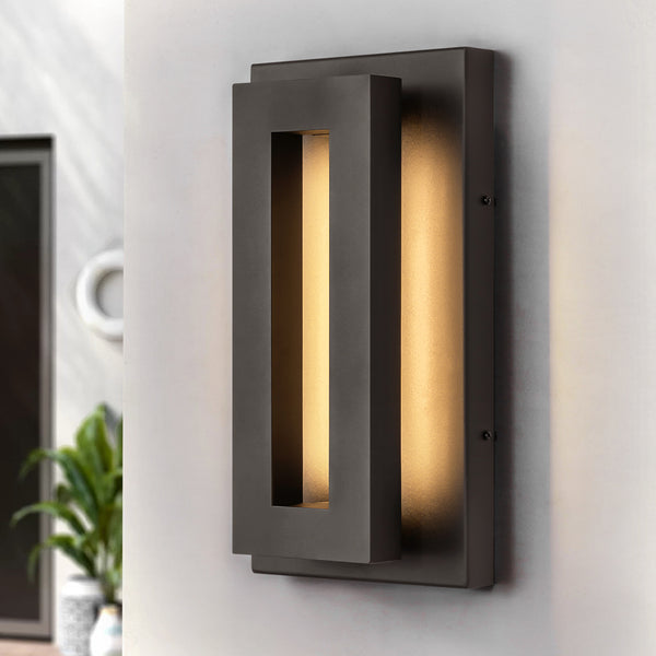 Castrelle 1-Light LED Contemporary Outdoor Wall Sconce (7") My Store