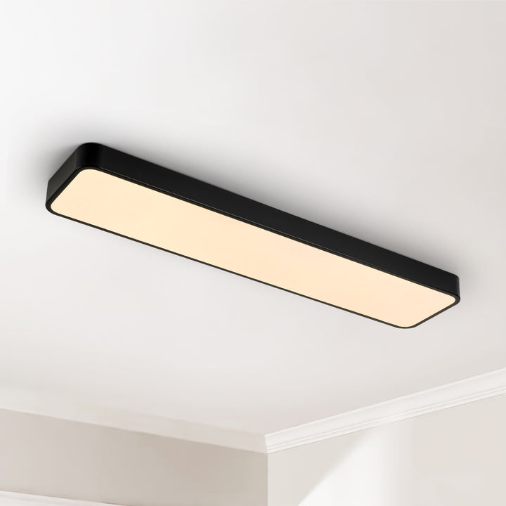 Lumisca LED Wood Integrated Contemporary Flush Mount (35") Brightelier