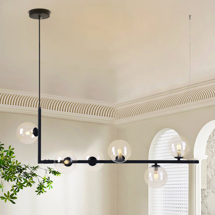 Veylin 6-Light Kitchen Island Modern Sputnik Pendant (32") My Store