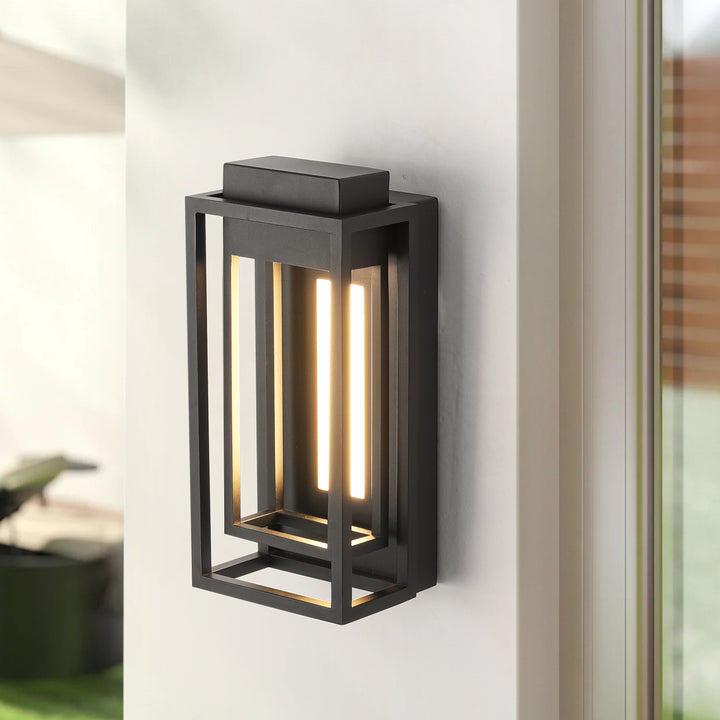 Castrelle 1-Light LED Contemporary Outdoor Wall Sconce (7") Brightelier