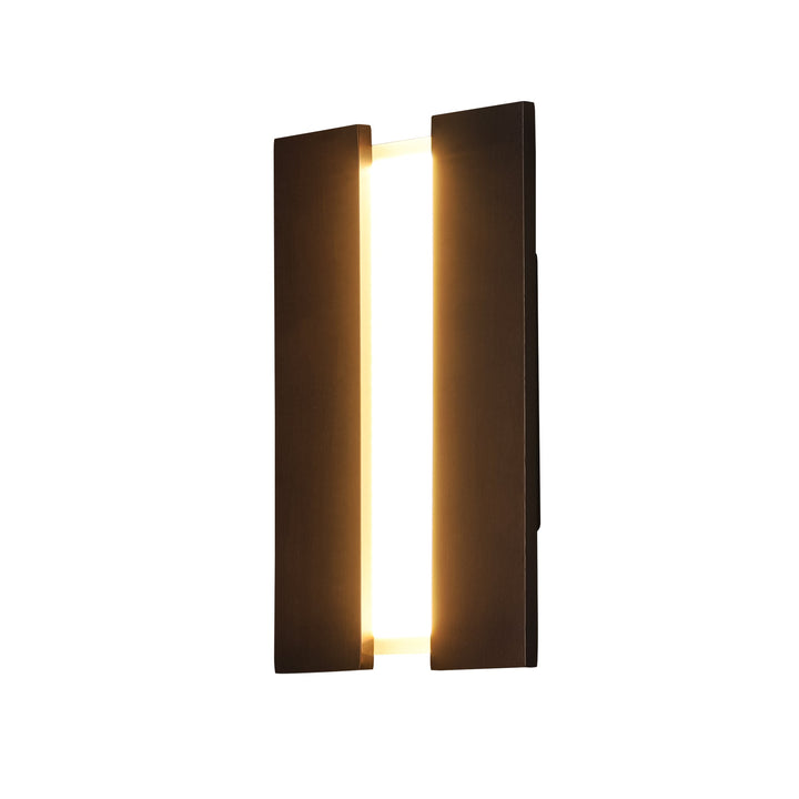 Waveler 1-Light Dimmable Wood LED Modern Wall/Ceiling Mounted Light (12") My Store