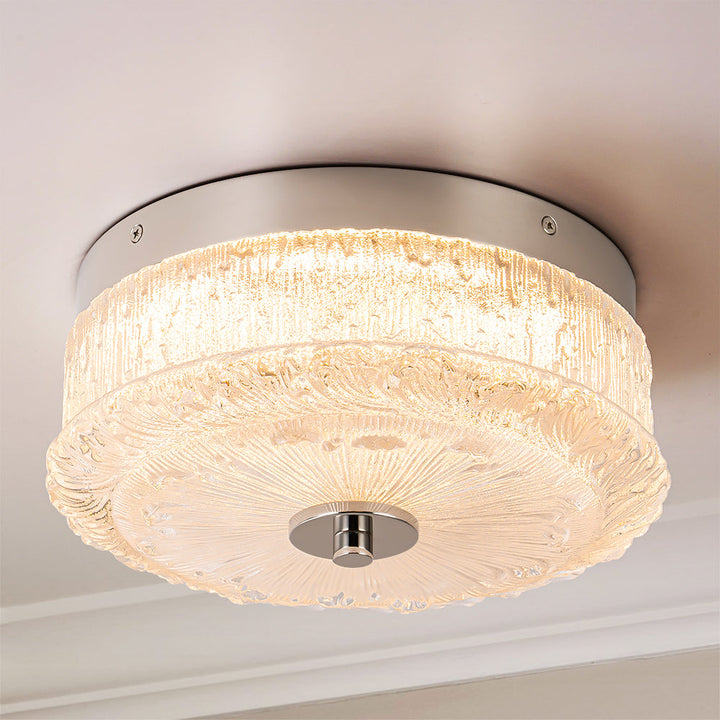 Brindlea LED Dimmable Dome Cage Modern Flush Mount (10") My Store