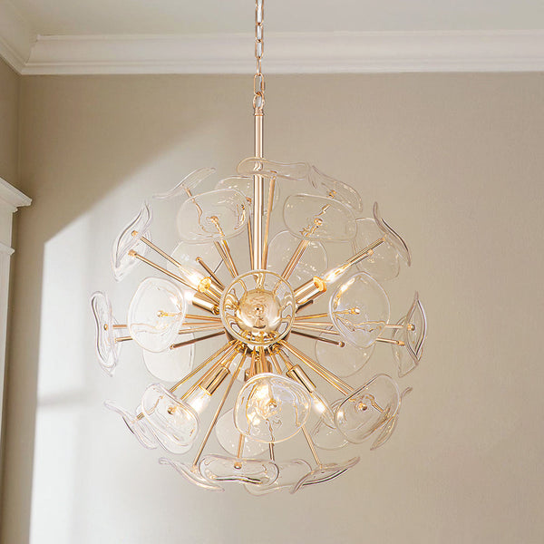 Brindlea 8-Light  Dimmable Sputnik Sphere Contemporary Glam Chandelier (17") My Store