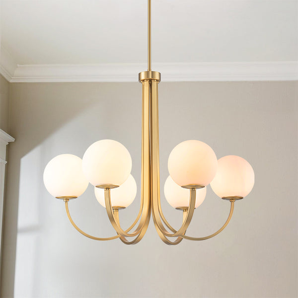 Neboola 13-Light Globe Bubble Traditional Chandelier (26")