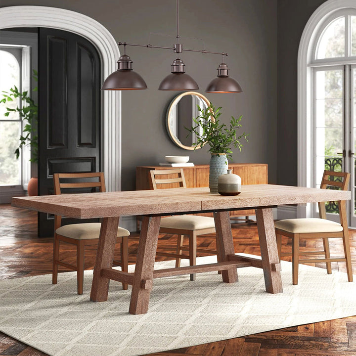 Zenvia 3-Light Kitchen Island Linear Industrial Pendant (35") My Store