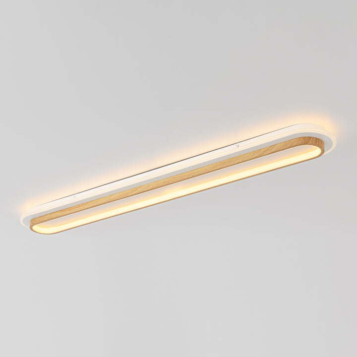 Lumisca Integrated  LED Wood Integrated Modern Flush Mount (39") My Store