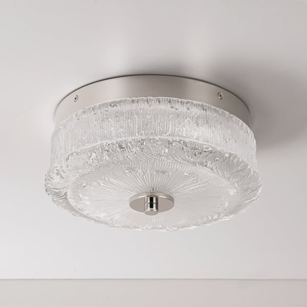 Brindlea LED Dimmable Dome Cage Modern Flush Mount (10")
