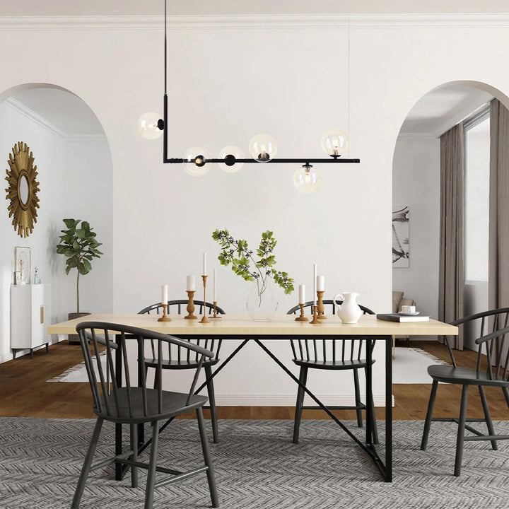 Veylin 6-Light Kitchen Island Modern Sputnik Pendant (32") My Store
