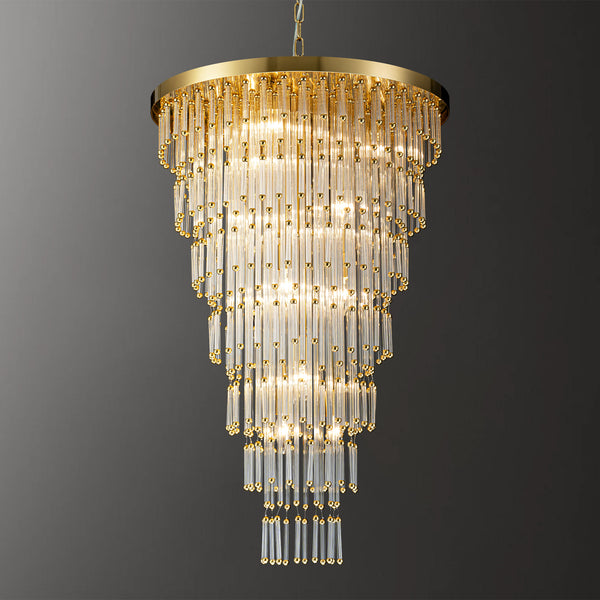 Faylux 13-Light Luxury Crystal Contemporary Glam Chandelier (24")