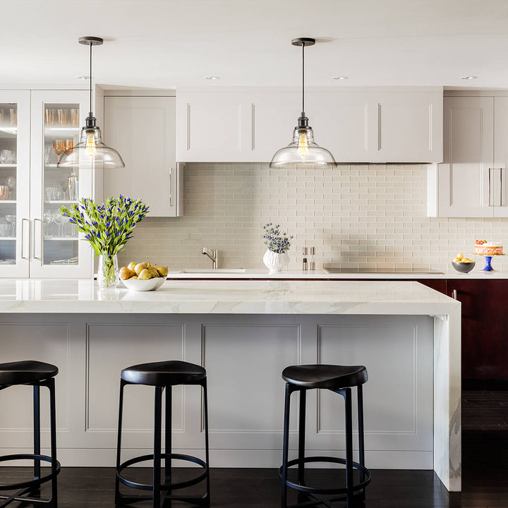 Sylvia 1-Light Dimmable Industrial Pendant (28") Brightelier