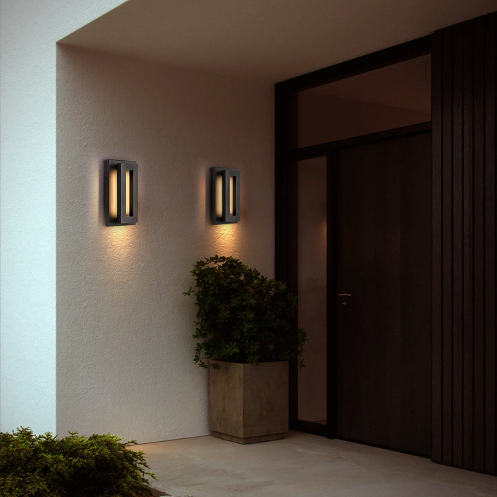 Castrelle 1-Light LED Contemporary Outdoor Wall Sconce (7") My Store
