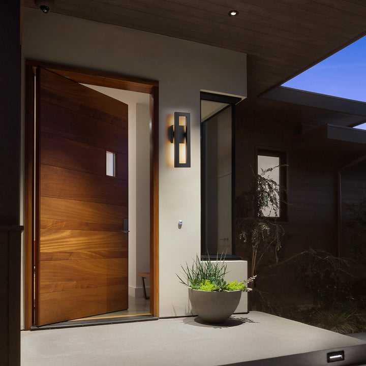 Castrelle 1-Light Aluminum LED Industrial Outdoor Wall Sconce (5") My Store