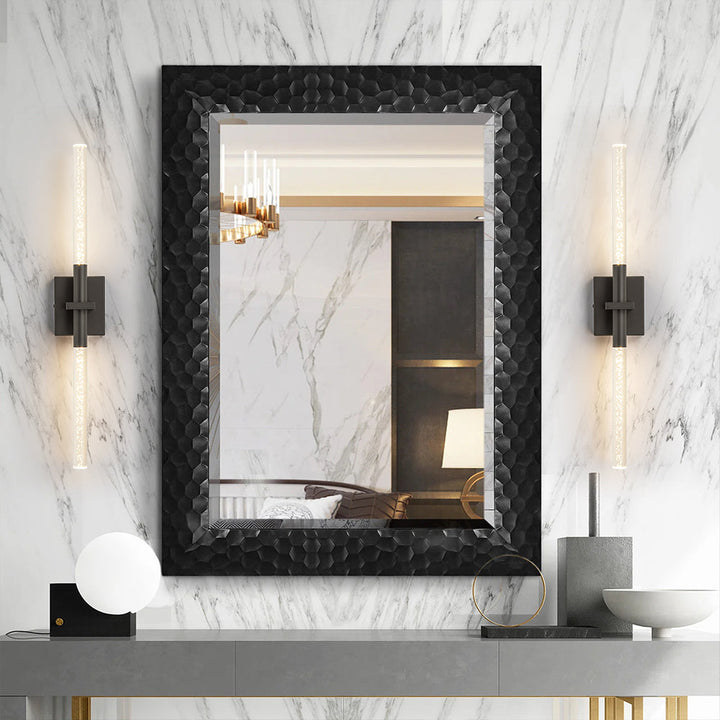 Tranquix 1-Light LED Linear Integrated Bar Bubble Accents Wall Sconce (28") My Store