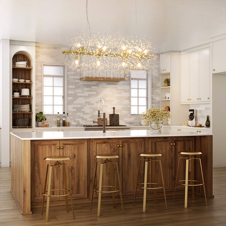 Solmere 12-Light Dimmable Contemporary Sputnik Chandelier (28") My Store