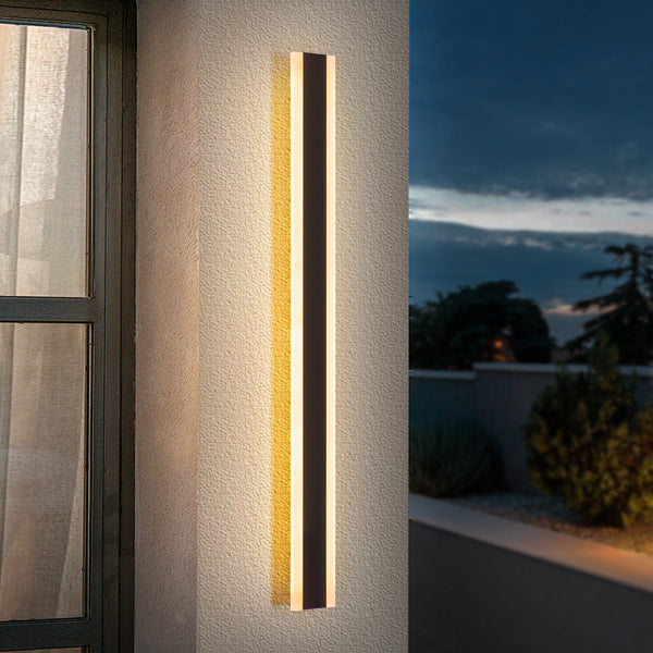 Noctura 1-Light LED Slender Sideway Outdoor Transitional Wall Sconce