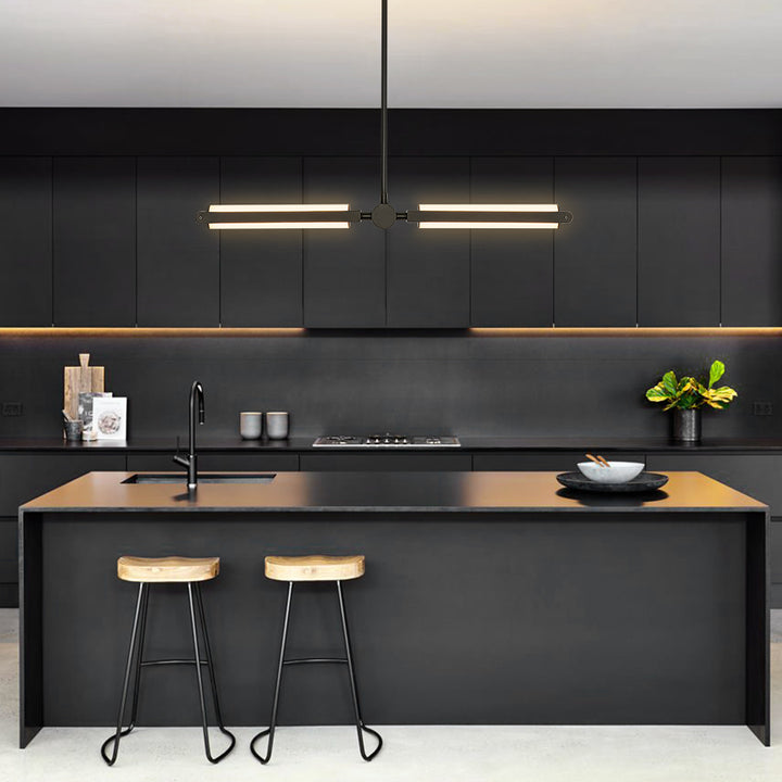 Eclipza 2-Light Integrated LED Contemporary Pendant (32") Brightelier