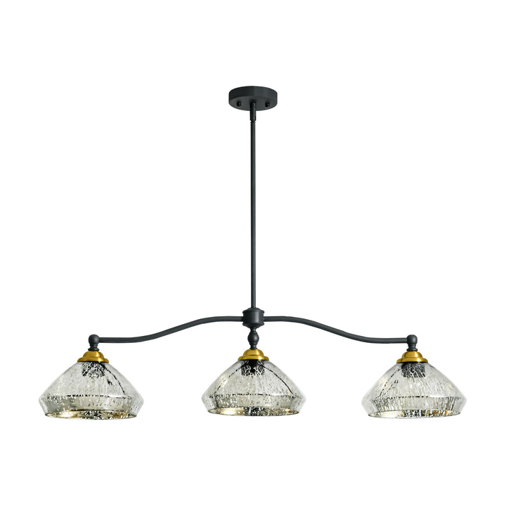 Zanthor 3-Light Dimmable Farmhouse Cone Chandelier (39") My Store