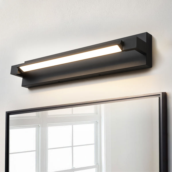Avenlo 1-Light Dimmable LED Modern Rotating Tube Vanity Wall Sconce (23")