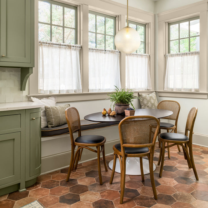 Lunara 1-Light Glass Globe Grid Textured Modern Pendant (14") My Store