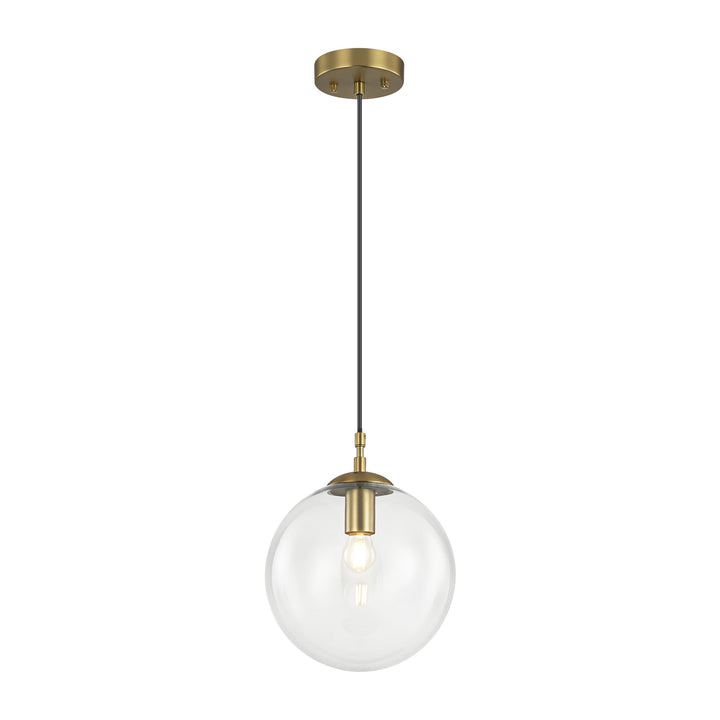 Lunara 1-Light Lunar Globe Geometric Contemporary Pendant (10") My Store