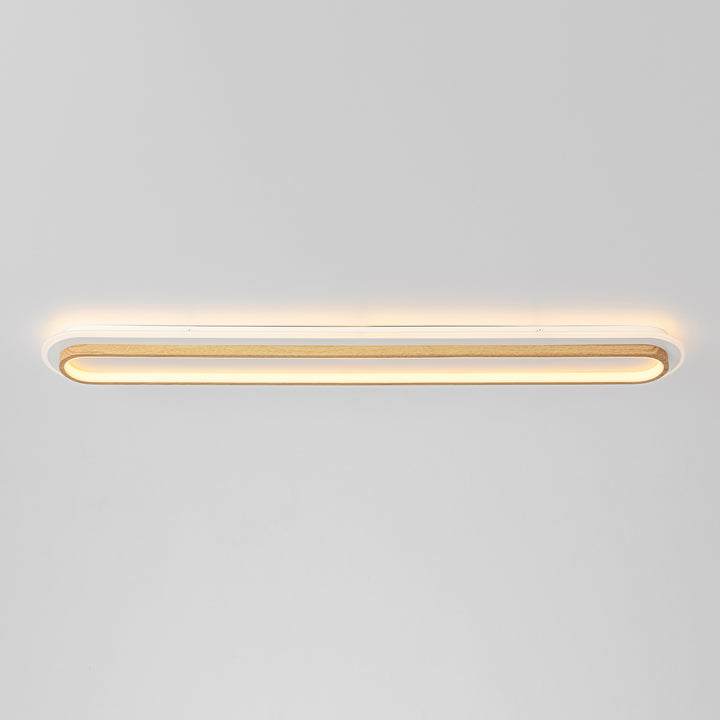 Lumisca Integrated  LED Wood Integrated Modern Flush Mount (39") My Store