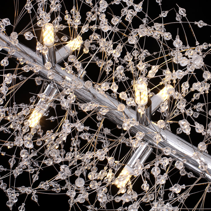 Solmere 12-Light Dimmable Contemporary Sputnik Chandelier (28") Brightelier