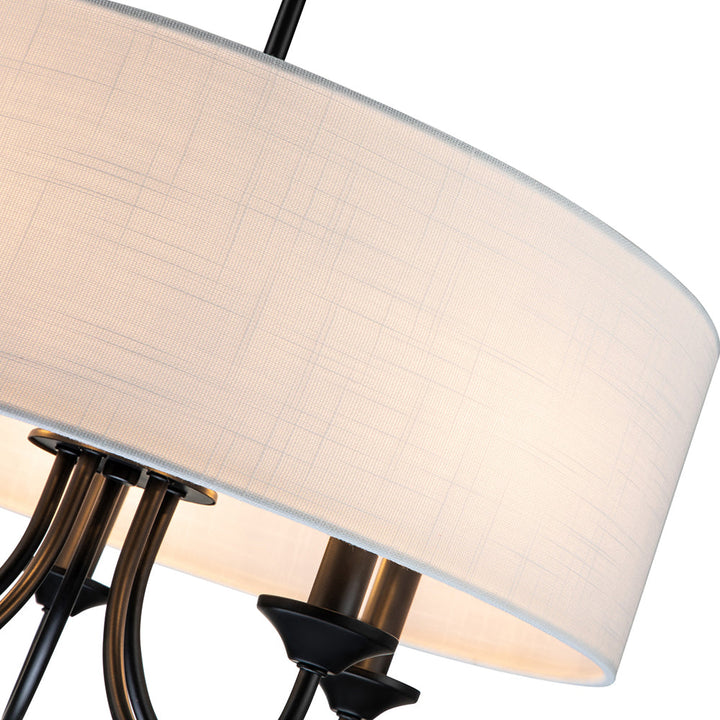 Brindlea 5-Light Dimmable Drum Traditional Chandelier (20") My Store