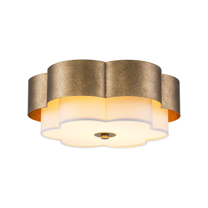 Apex 2-Light Dimmable Transitional Vintage Flush Mount (14") Brightelier