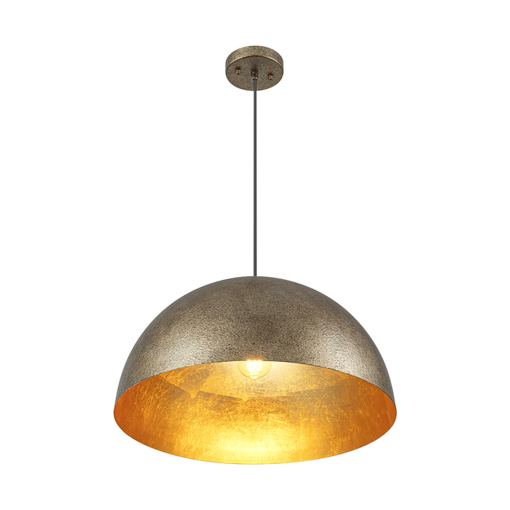Sparla 1-Light Dimmable Dome Kitchen Island Pendant (20") Brightelier