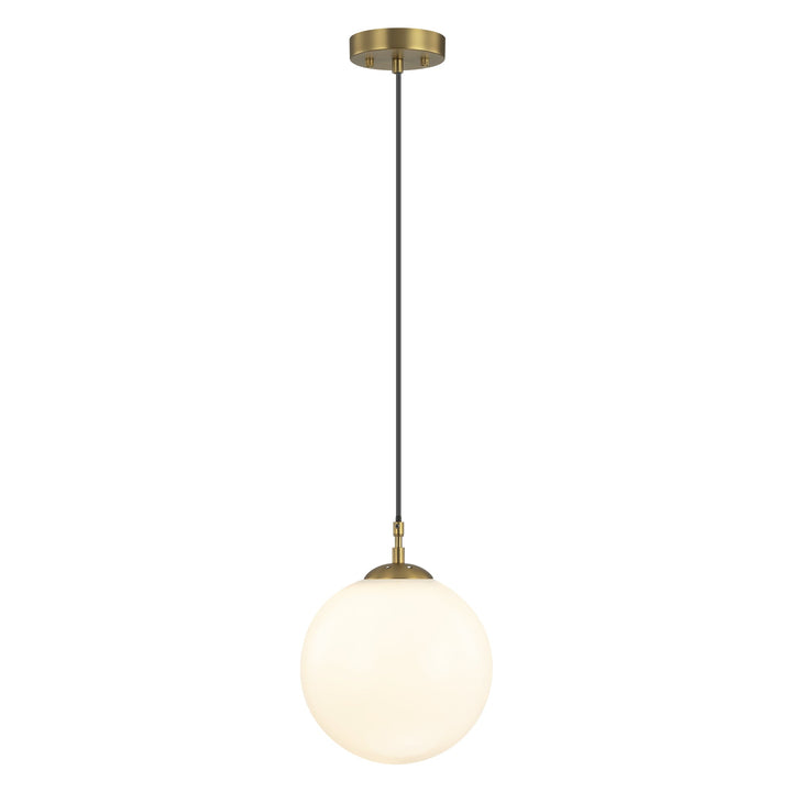 Lunara 1-Light Lunar Globe Geometric Contemporary Pendant (10") My Store