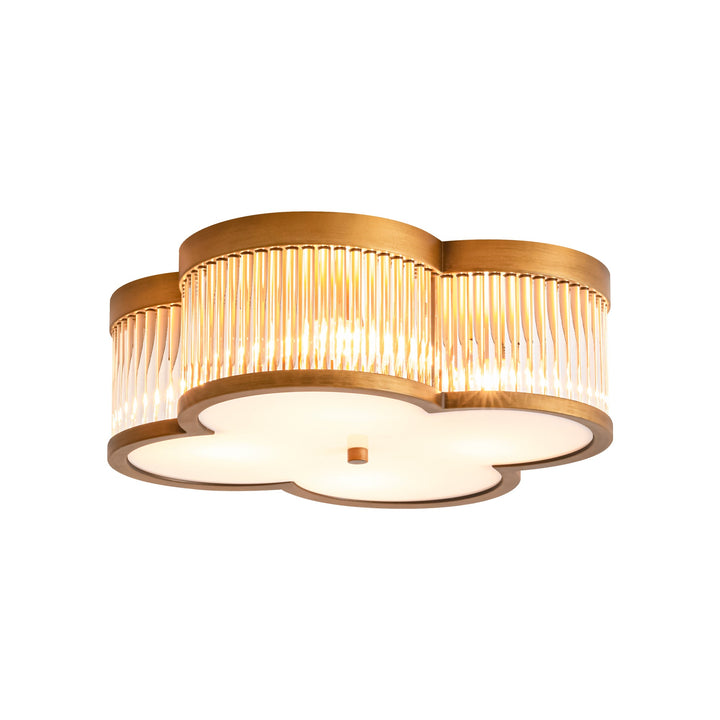 Arvola 4-Light Dimmable Transitional Unique Statement Flush Mount(15") My Store