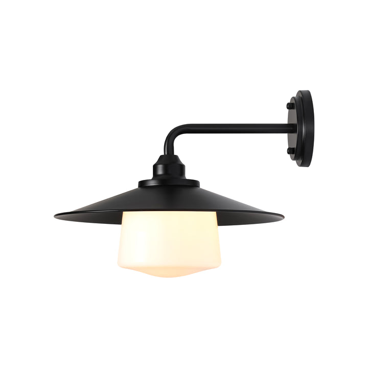 Tranquix 1-Light Outdoor Hardwired Traditional Wall Sconce (14") Brightelier