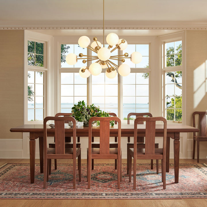 Roxley 12-Light Glass Bubble Sputnik Glam Chandelier (37") Brightelier