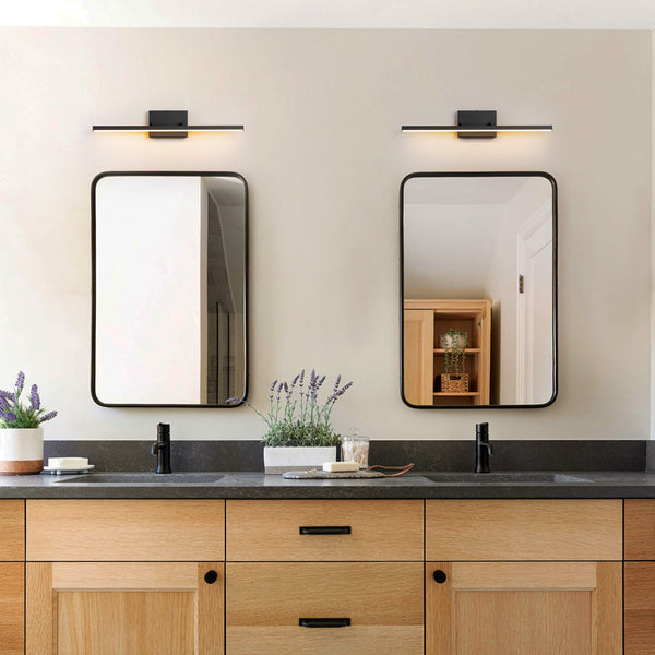Alvara 1-Light Dimmable Aluminum LED Modern Linear Wall Sconce (24")