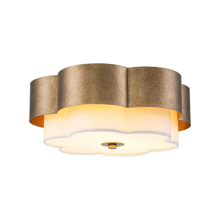 Apex 2-Light Dimmable Transitional Vintage Flush Mount (14") Brightelier