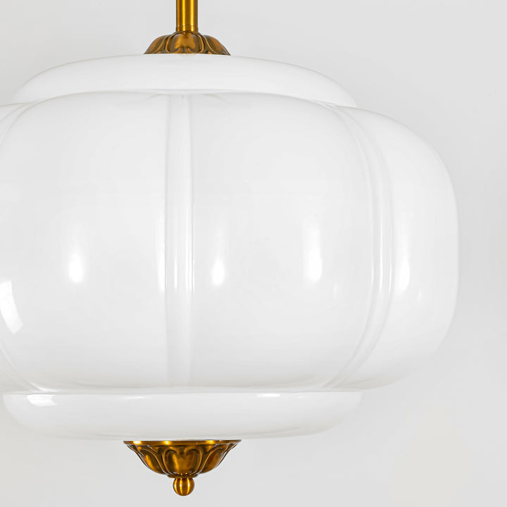 Terrana 1-Light lce-cream Ceramic Socket Ceiling Light (15") Brightelier