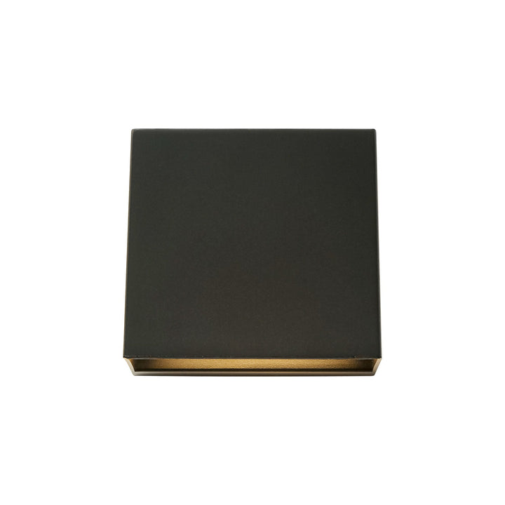 Eavone 1-Light Dimmable LED Modern Geometric Outdoor Wall Sconce (5") My Store